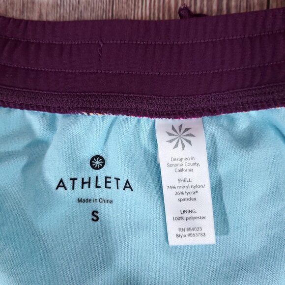 Athleta Cayo Coco Ready To Run Tribal Print 2 Pcs Bikini Set Sz Top XS Bottom S - Picture 9 of 10